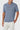 Mr Comporta SSleeve - Linen polo shirt Dry Blue