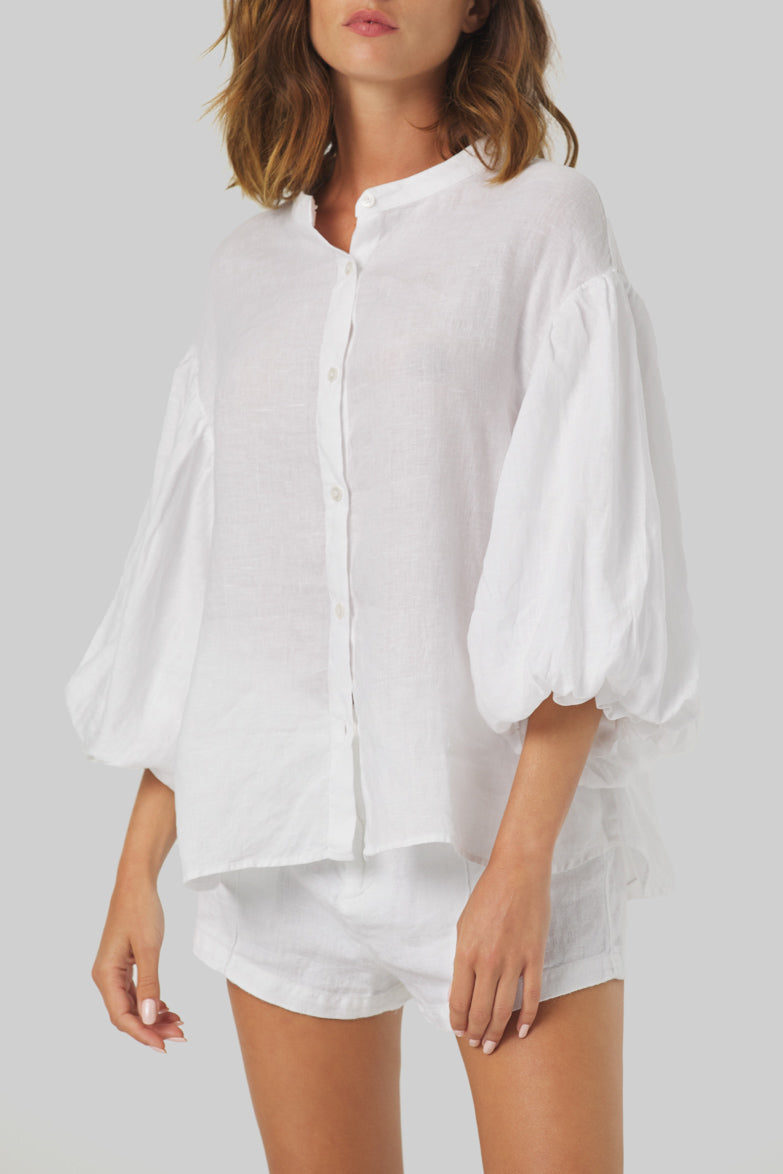 Mrs Balon Shirt White