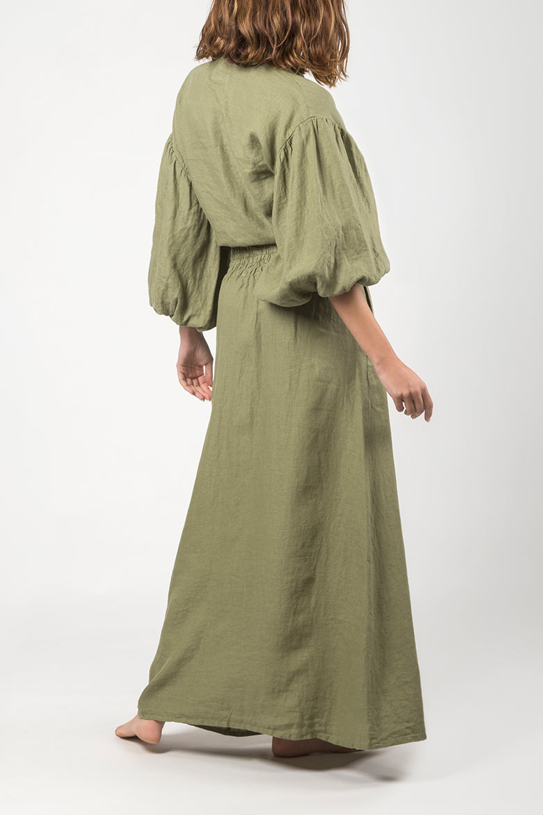 Mrs Mabe Skirt Militar Green