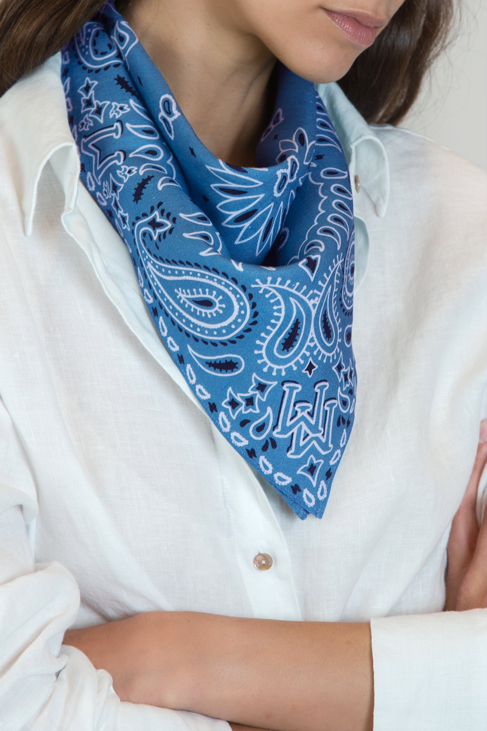 Mrs Scarf Blue PS