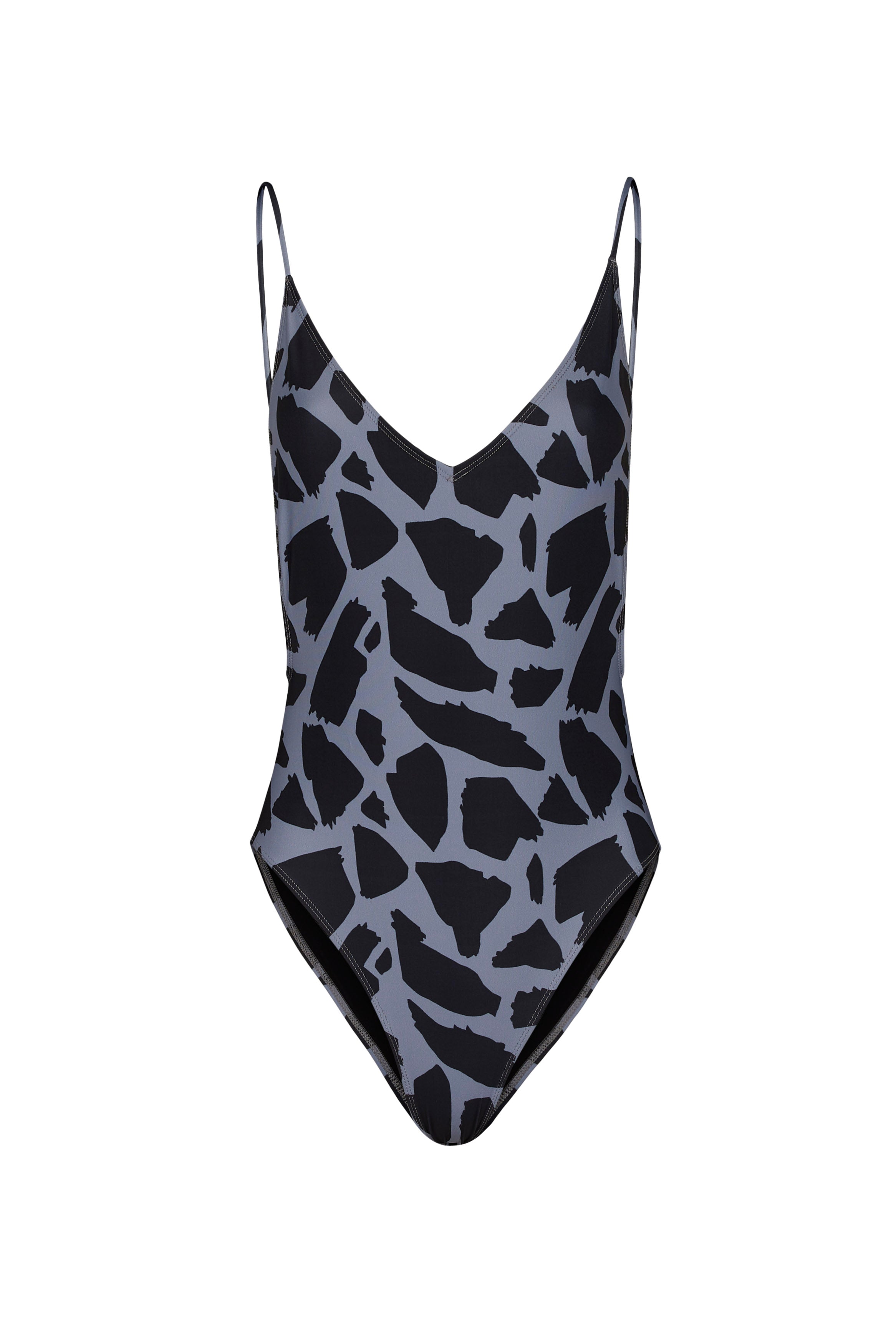 Mrs Rock Swimsuit Black Blue Bleb