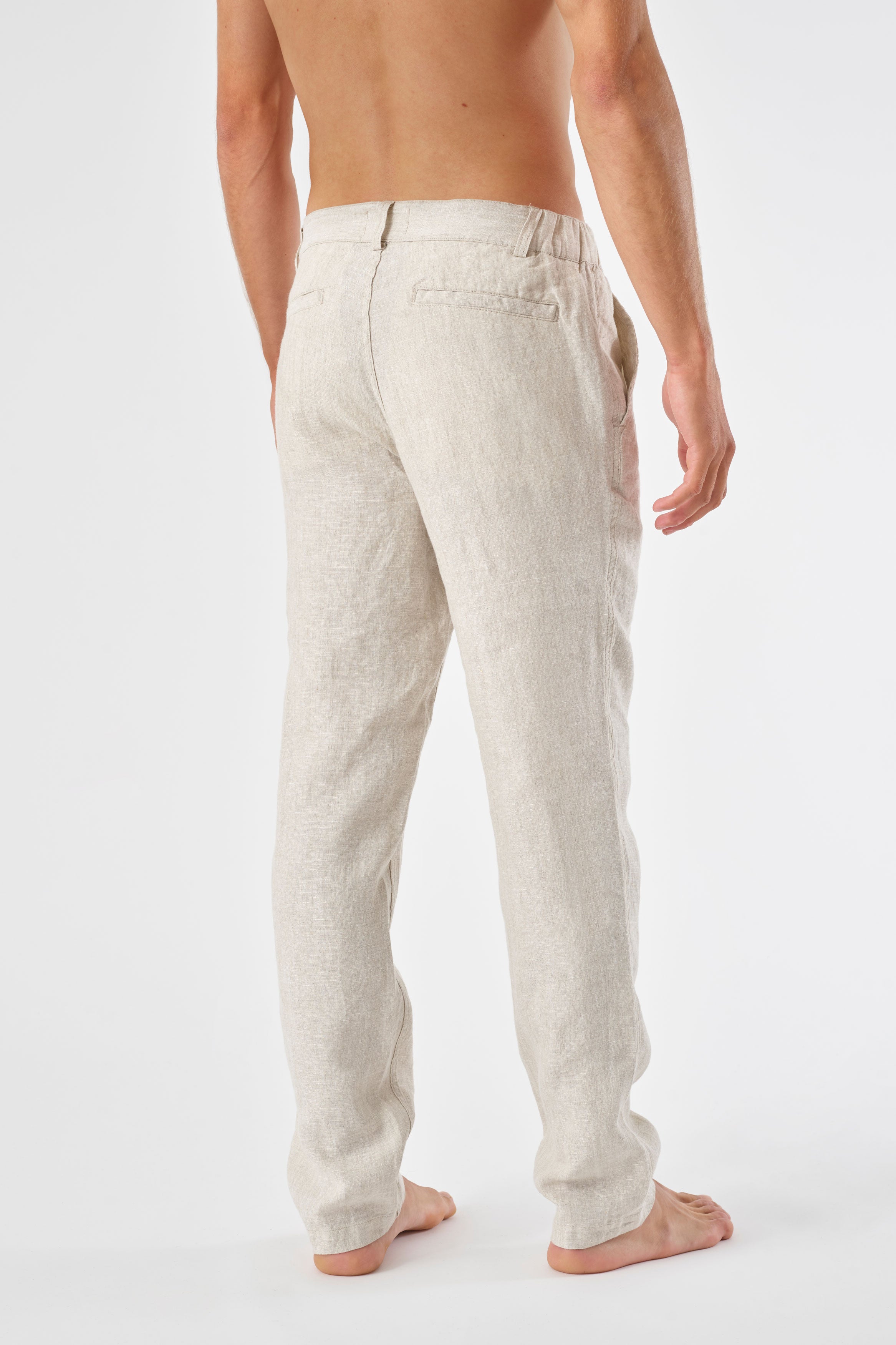 Mr Tom - Linen Pants Natural